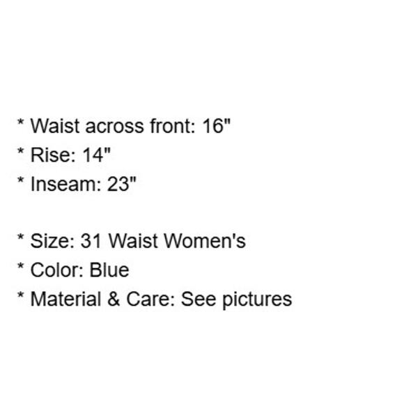 Zara Jeans Womens 31 Waist Baggy High Rise Tapered Leg Crop Blue Stretch Denim - Picture 4 of 14